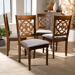 4 Walnut Kitchen Dining Chairs You ll Love Wayfair